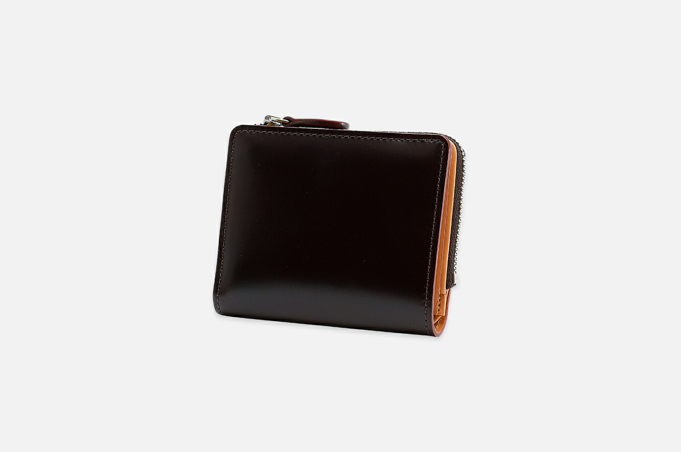 楽天市場】【GANZO】 ガンゾ CORDOVAN コードバン Lファスナー二つ折り