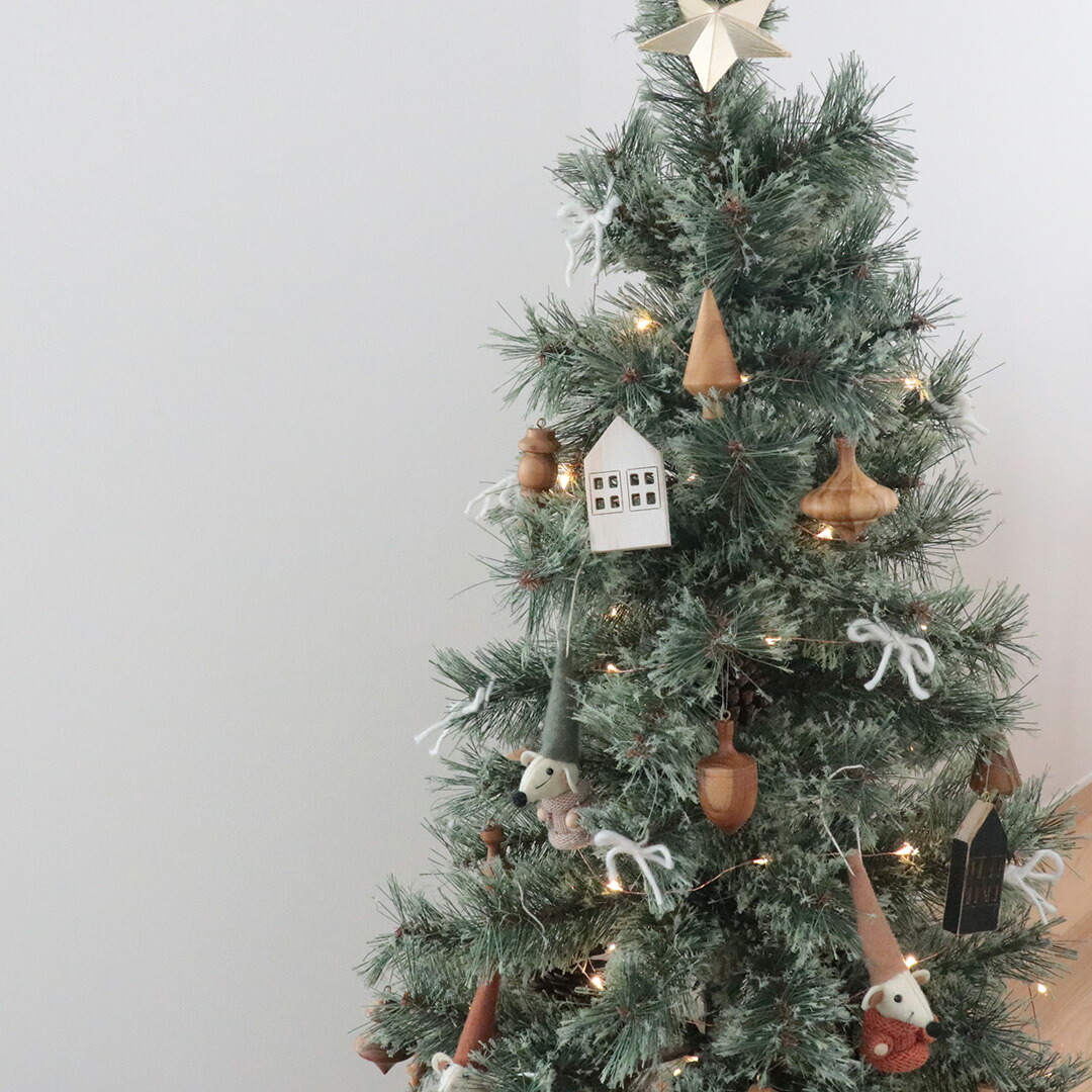 楽天市場】ウッド オーナメント 7個セット チーク材 ハンギング