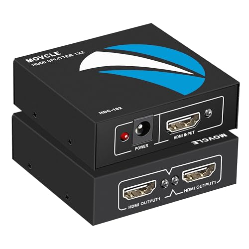 楽天市場】Movcle HDMI 分配器 1入力2出力 HDMI スプリッター 1入力2