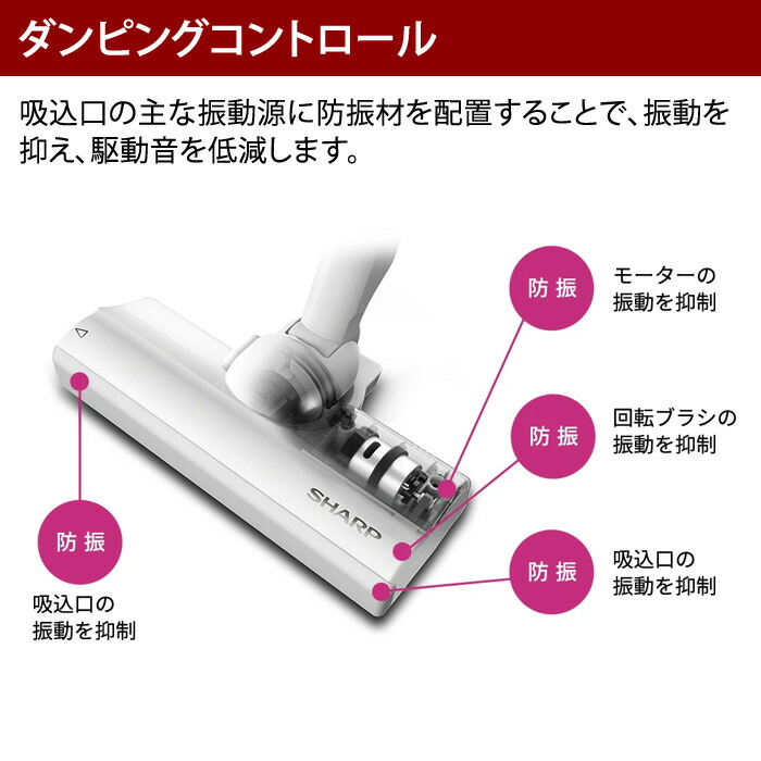 楽天市場】シャープ 掃除機 サイクロン式 クリーナー RACTIVE Air