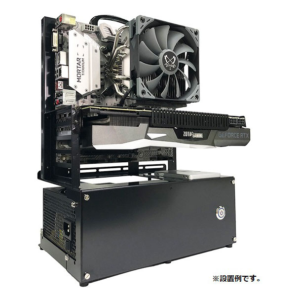 楽天市場】長尾製作所 PCケース オープンフレーム ver.micro-ATX