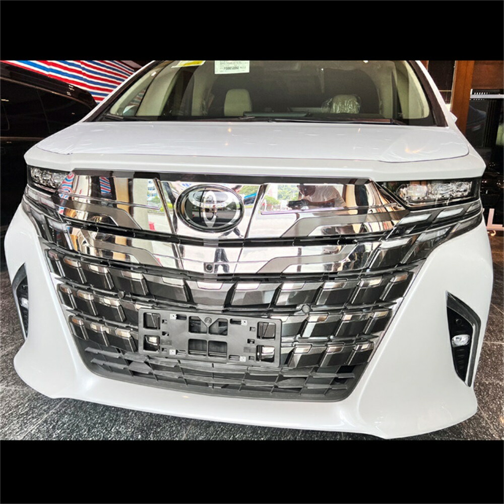 楽天市場】アルファード 40系 パーツ フロントグリルガーニッシュ