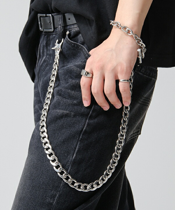 楽天市場】ウォレットチェーン シンプル 喜平 財布 チェーン 後付け