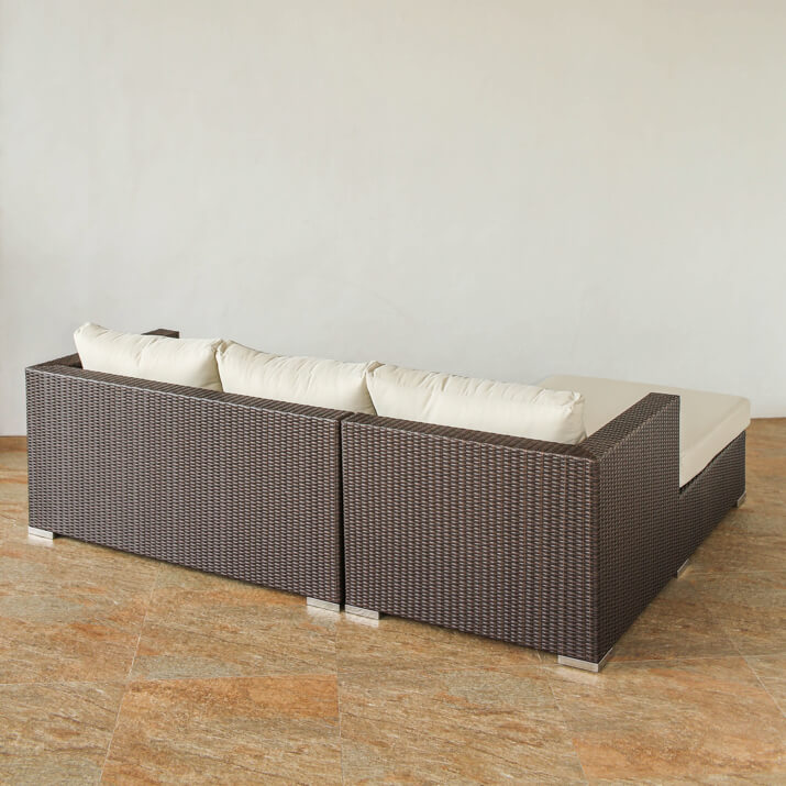 楽天市場】屋外用 ガーデンソファ ラタン調 アジアン ラタン ガーデン