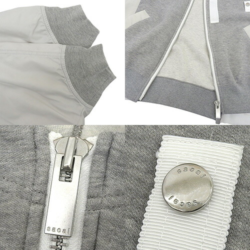 楽天市場】Sacai(サカイ) フーディパーカー アウター ダブル ジップ