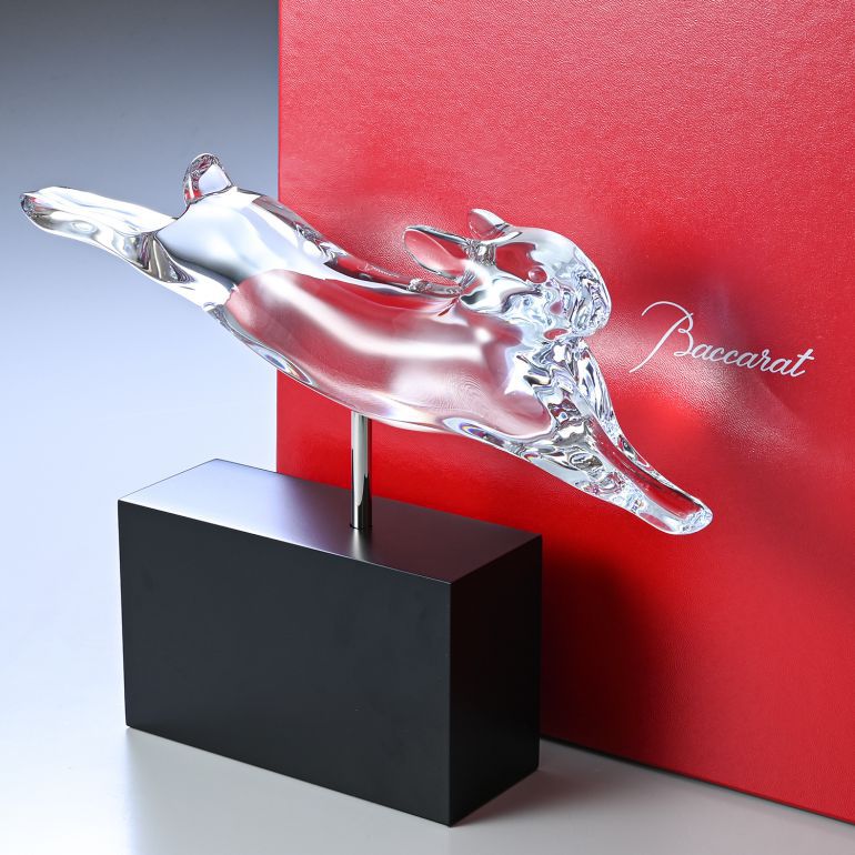 楽天市場】バカラ Baccarat クリスタルフィギュア フランソワ ポンポン
