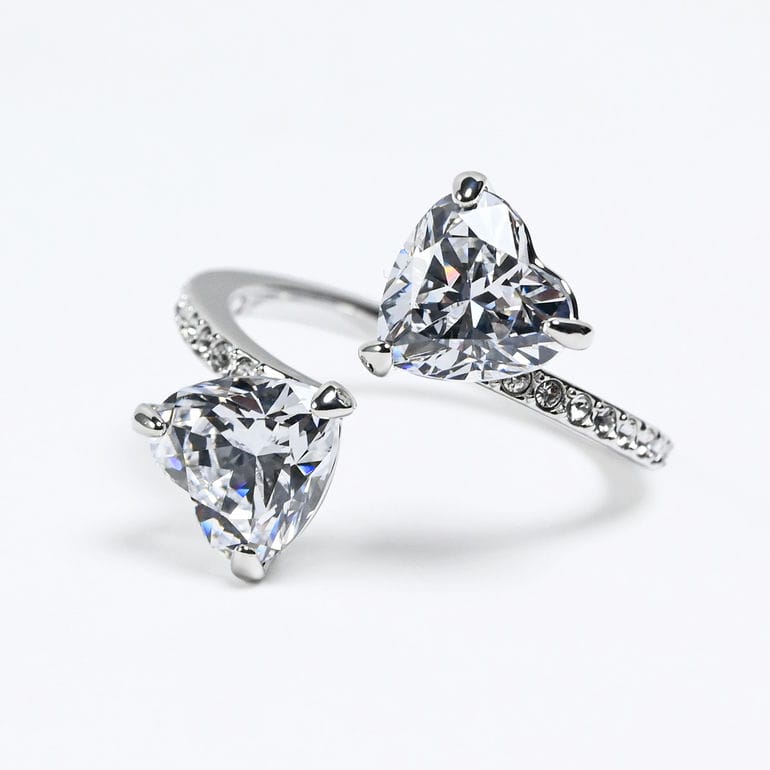 楽天市場】スワロフスキー SWAROVSKI リング 指輪 9号 Attract Soul