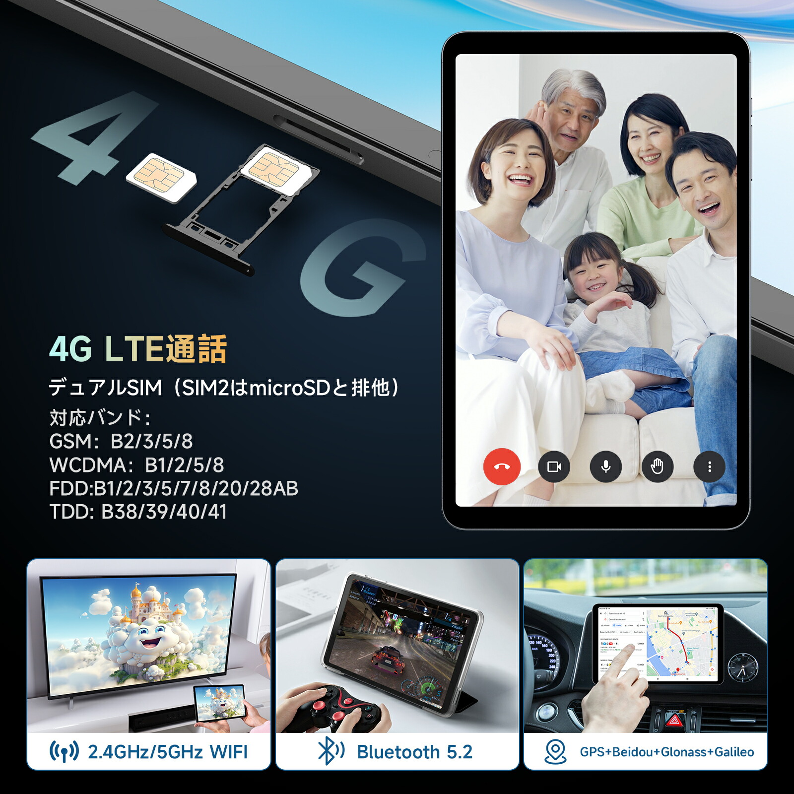 楽天市場】最新Android15 ALLDOCUBE iPlay60 mini Pro タブレット 8
