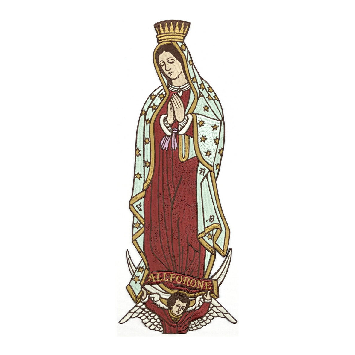 楽天市場】【AFO】Saint Mary WAPPEN 聖母マリア Maria ワッペン 高