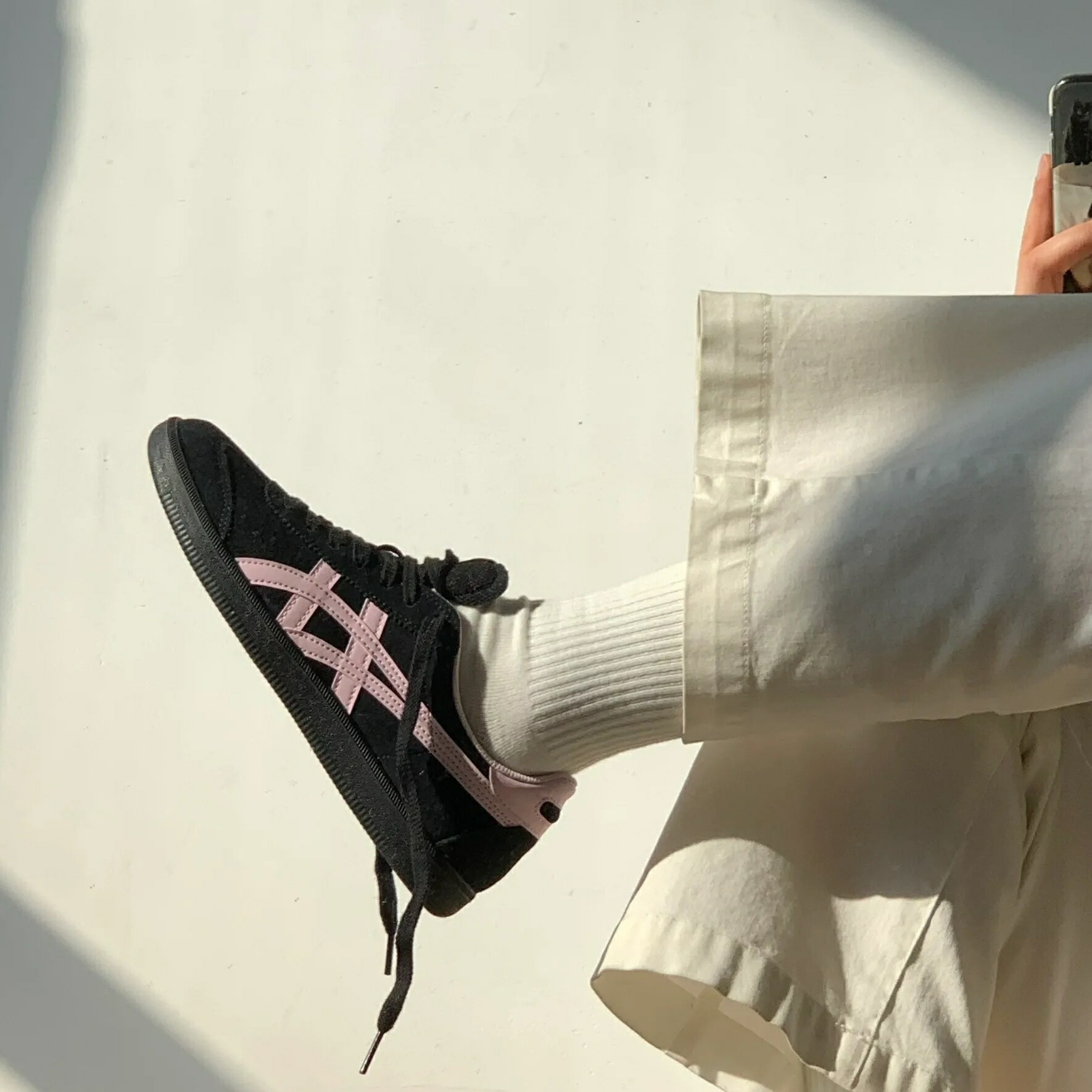 楽天市場】日本未入荷 オニツカタイガー トクテン スエード ブラック