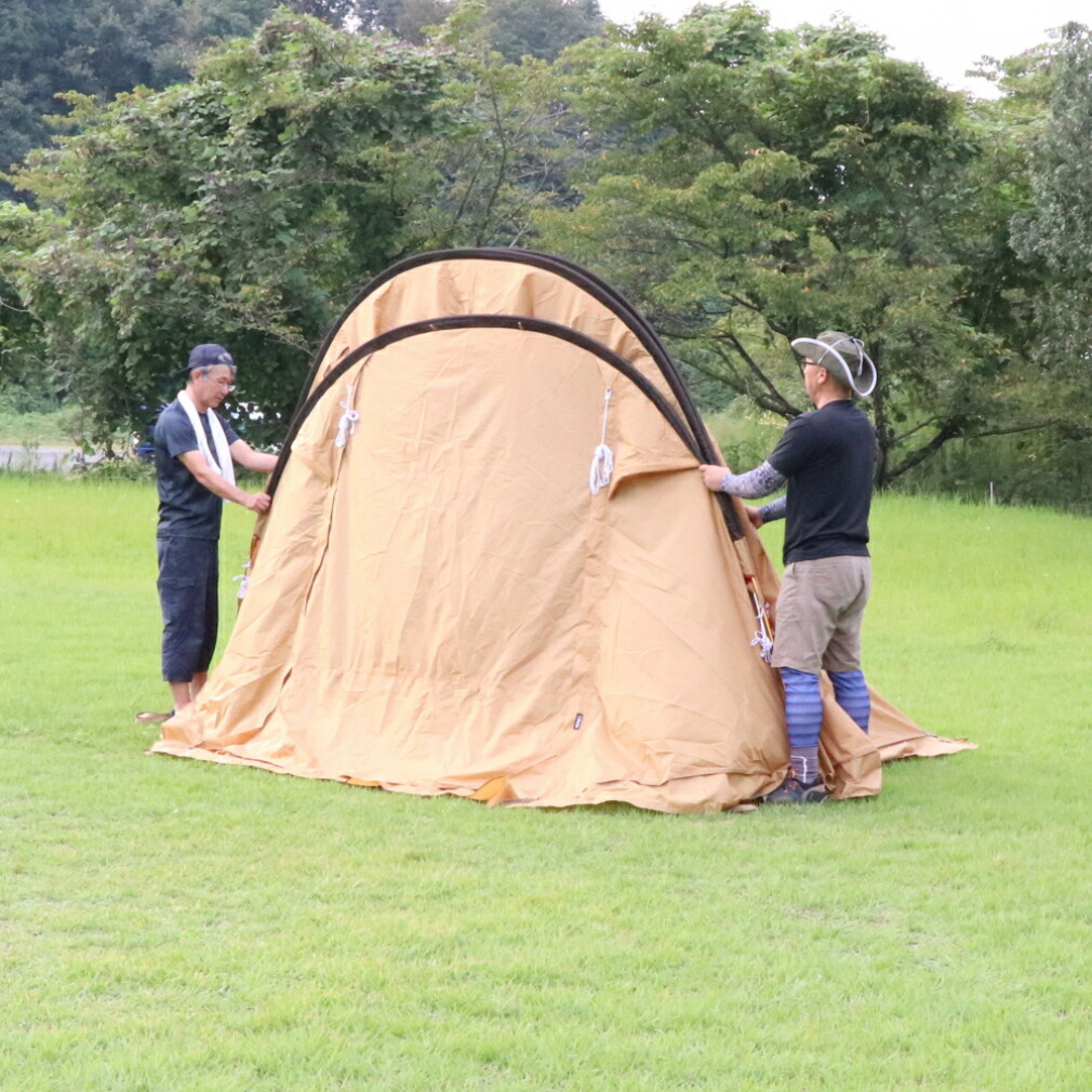 楽天市場】イグニオ 2ルーム型テント IG19410TT キャンプ ドームテント