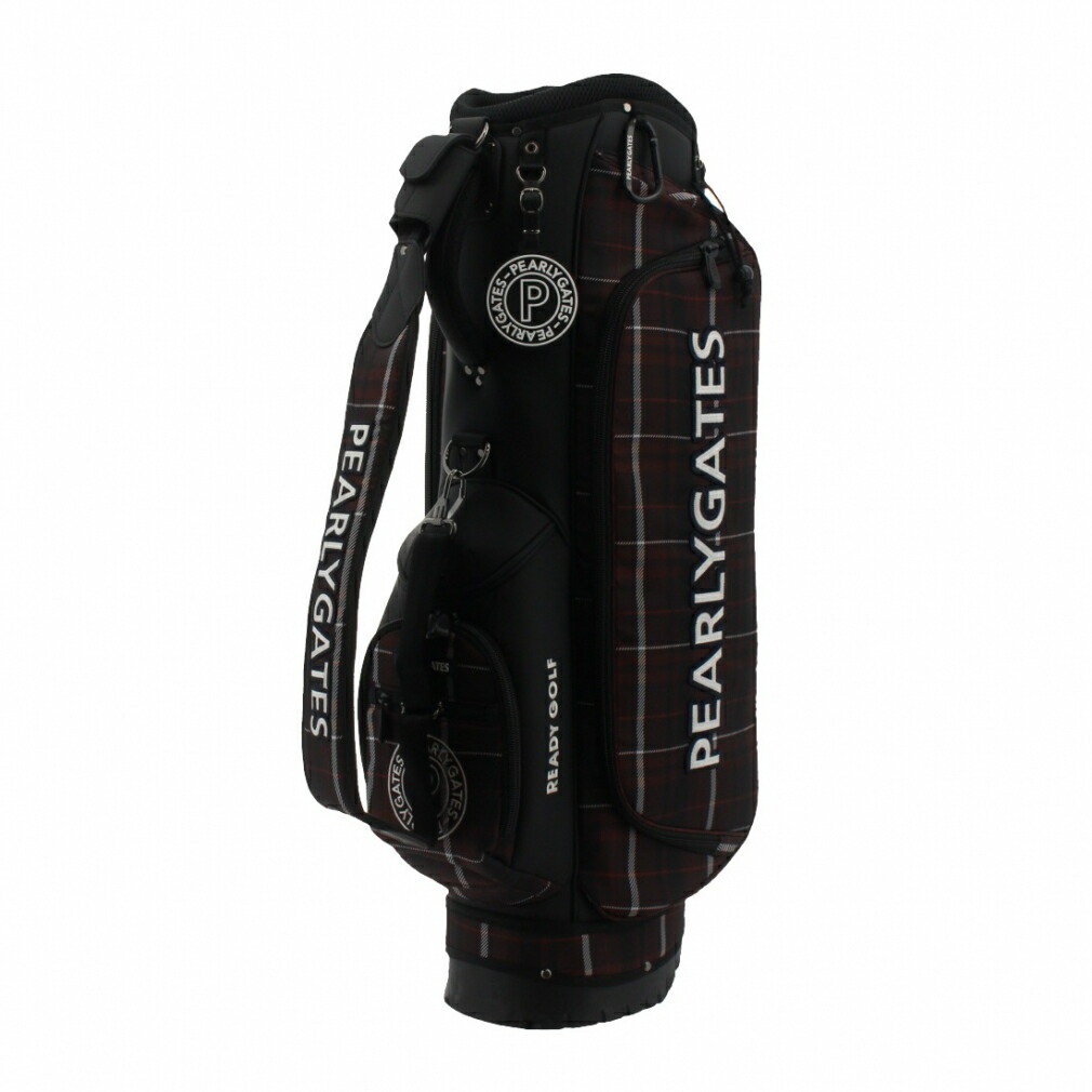 楽天市場】パーリーゲイツ チェック柄 スタンド キャディバッグ
