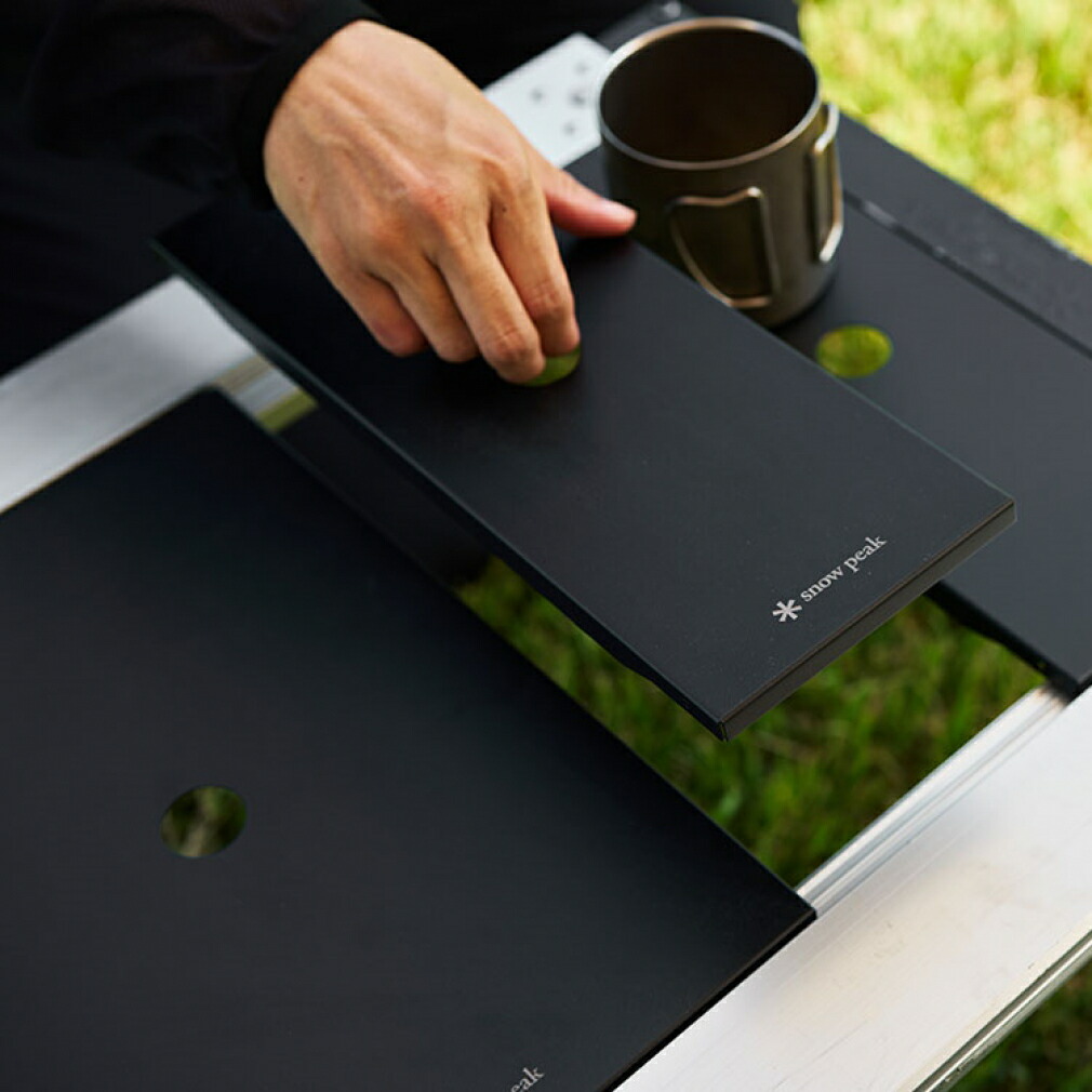 新品、未開封】 peak スノーピーク リッドトレーブラック2枚 2026年