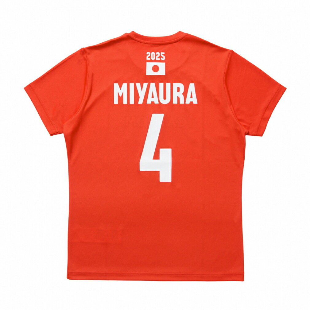 XLサイズ 4番 宮浦健人 2025 JVA 日本代表 応援Tシャツ バレー 楽天