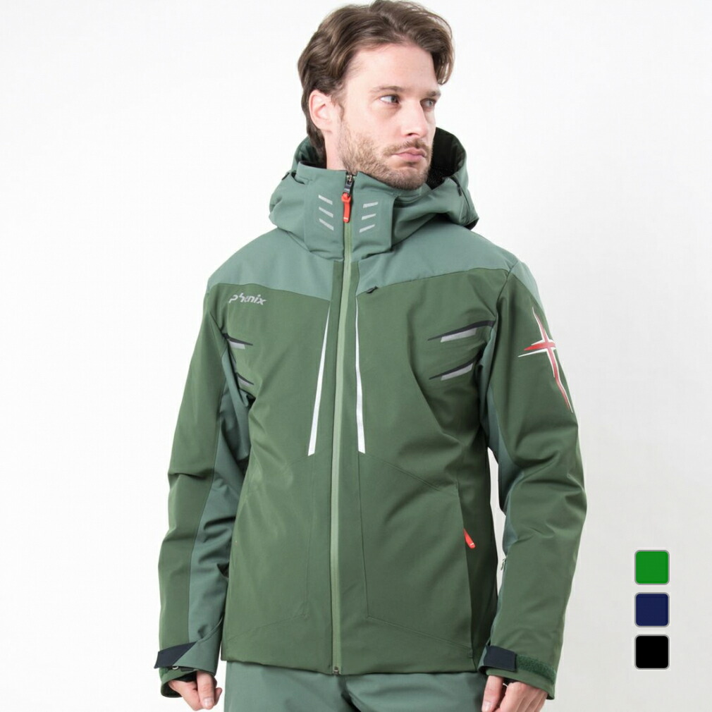 楽天市場】phenix スキーウェア（カラーグリーン）（メンズウェア