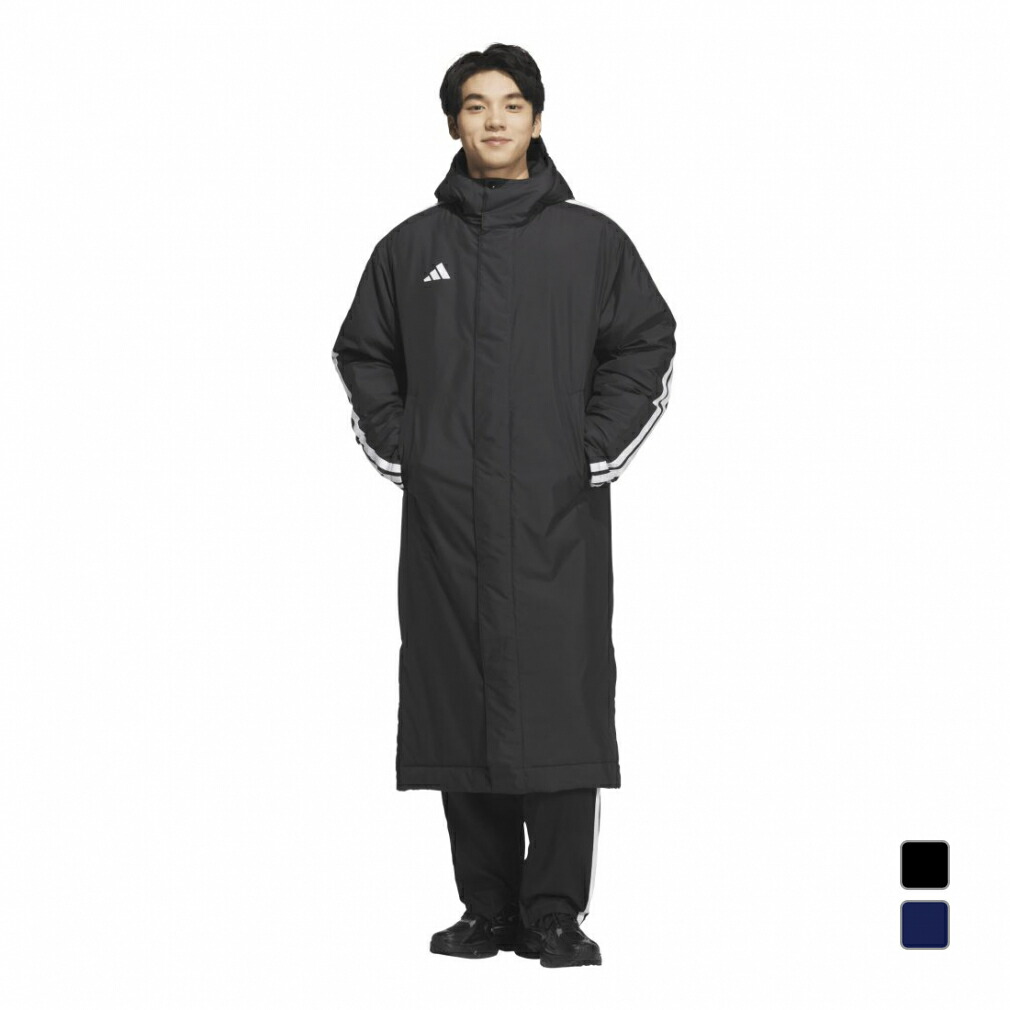 楽天市場】アディダス メンズ ベンチコート M ロング パデッドコート