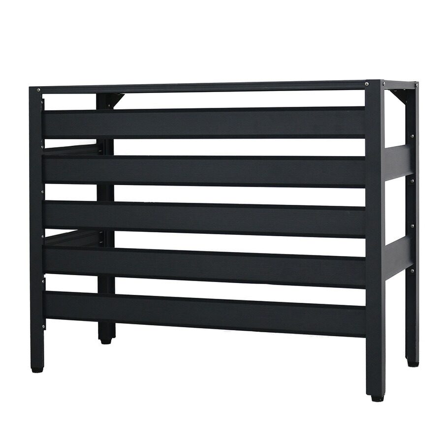 楽天市場】アルミ製 木目調 エアコン室外機カバー 大型サイズ 930×380