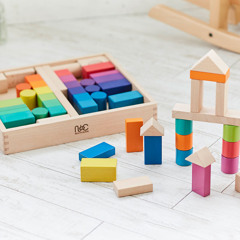 楽天市場】積み木 IRODORI | 誕生日プレゼント 1歳半 おもちゃ 名入れ