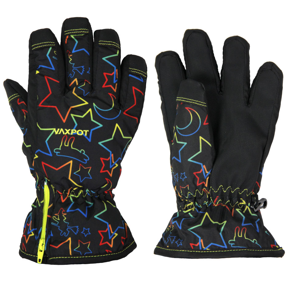 楽天市場】【送料無料】スキー グローブ ジュニア キッズ 5本指 VAXPOT