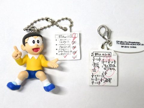 楽天市場】ドラえもん のび太の0点 100点 ストラップ : amax