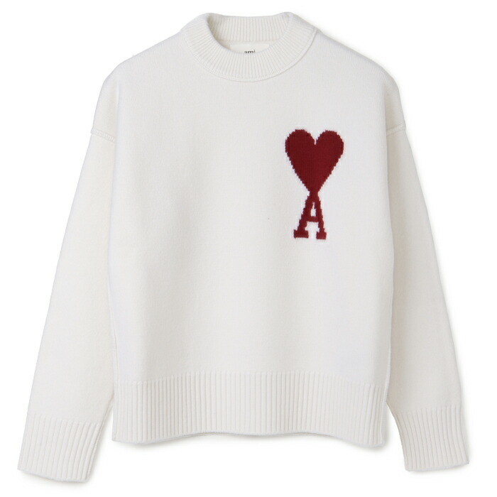 楽天市場】アミ パリス AMI PARIS ニット ハート ロゴ AMI DE COEUR