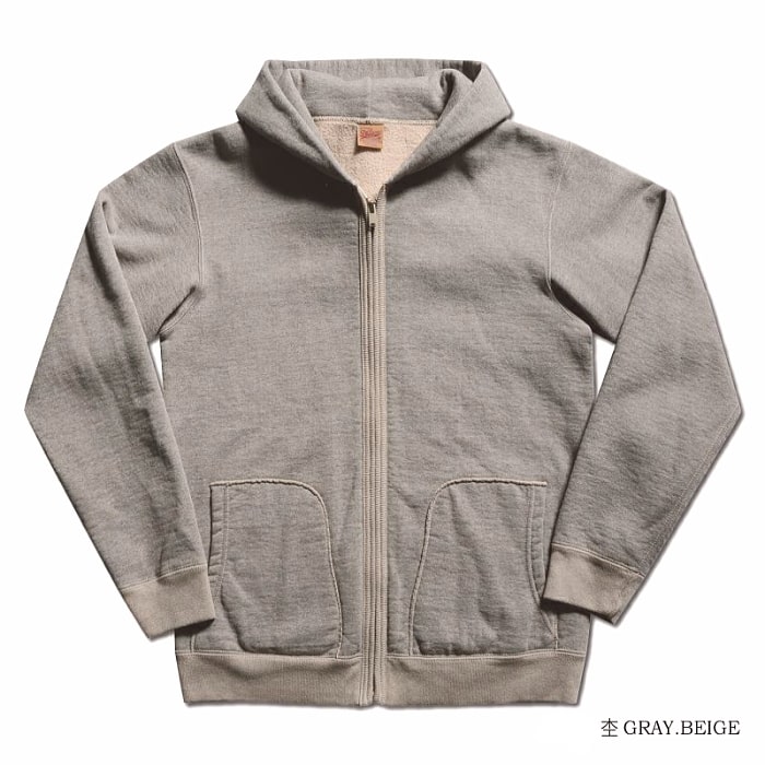 楽天市場】デラックスウエア DELUXEWARE フルジップパーカープレーン