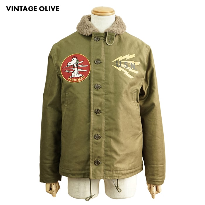 楽天市場】TOYS McCOY トイズマッコイ N-1 DECK JACKET SNOOPY