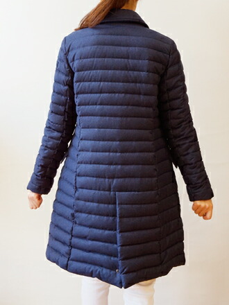 楽天市場】TATRAS タトラス ダブルブレスト ウール地 ダウンコート