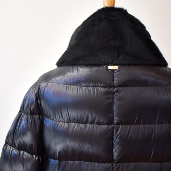 楽天市場】ヘルノ（HERNO）フェイクファー コンビダウン(hn007