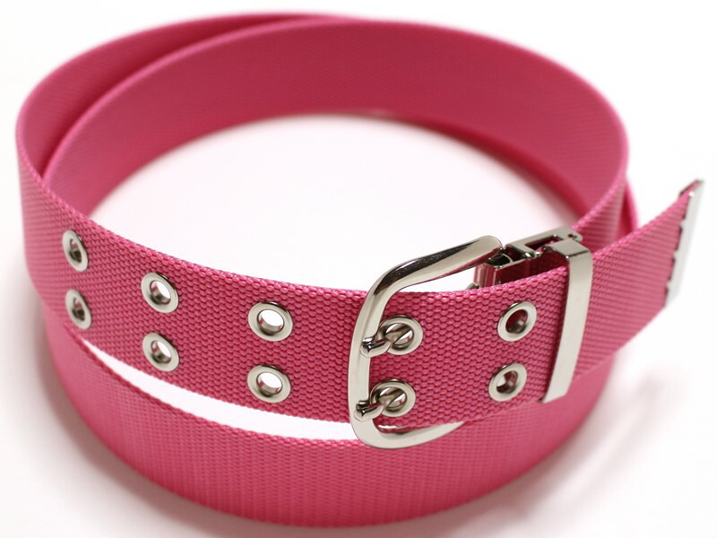 楽天市場】ピンク40ミリ幅 パイレン製 2Pベルトダブルピンベルト 作業