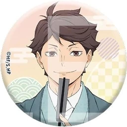 楽天市場】ハイキュー!! 和紙風トレーディング缶バッジ 及川徹