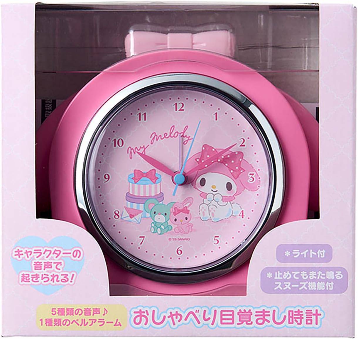 楽天市場】マイメロディ マイメロ 目覚まし時計 ダイカット 時計