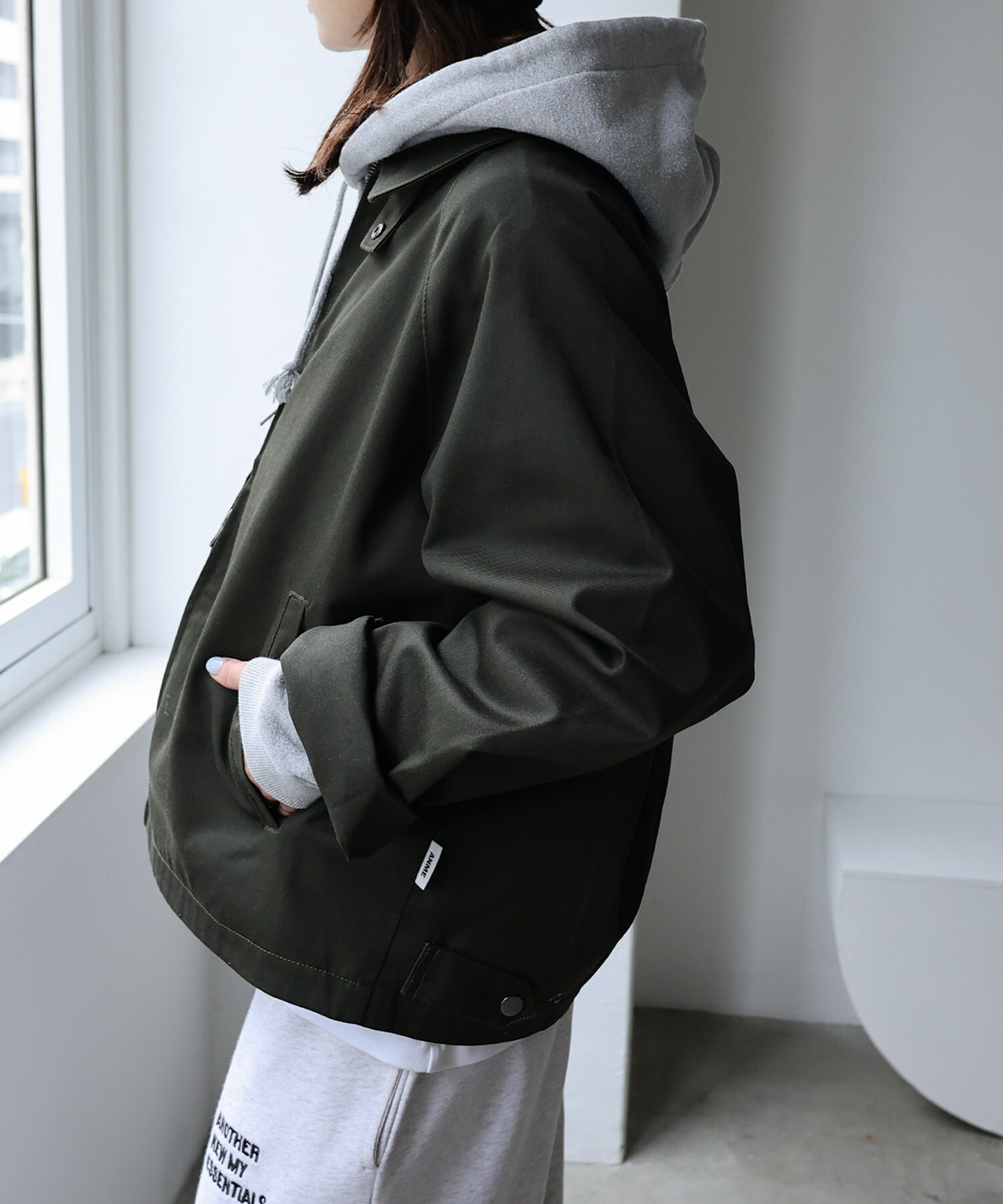 楽天市場】ANME アンメ TCツイル スウィングトップ ジャケット