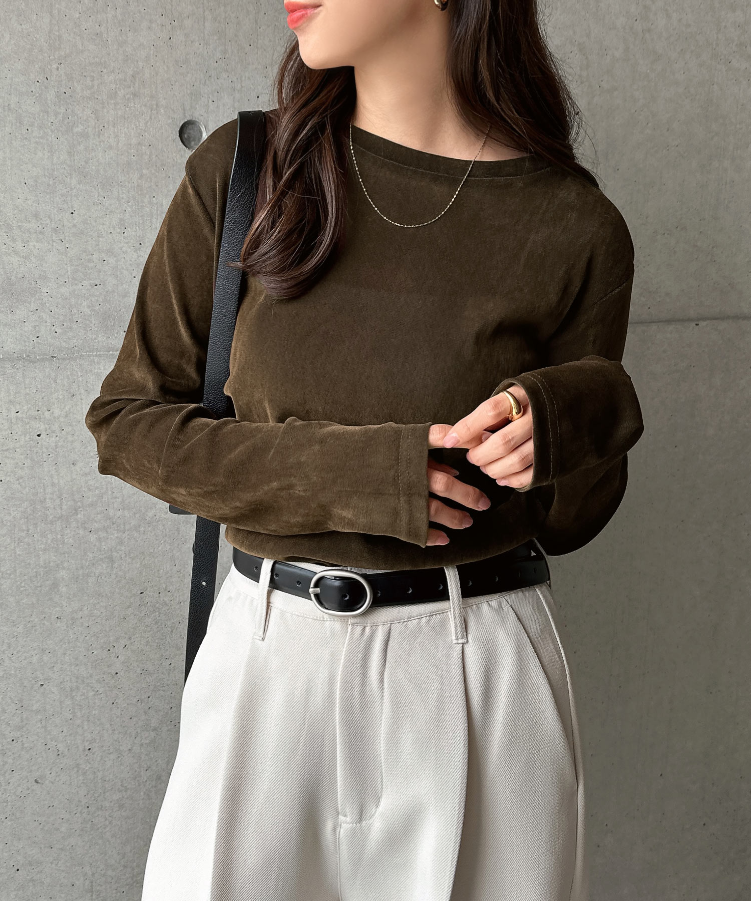 楽天市場】ベロア チュール 長袖 トップス レディース 長袖Tシャツ