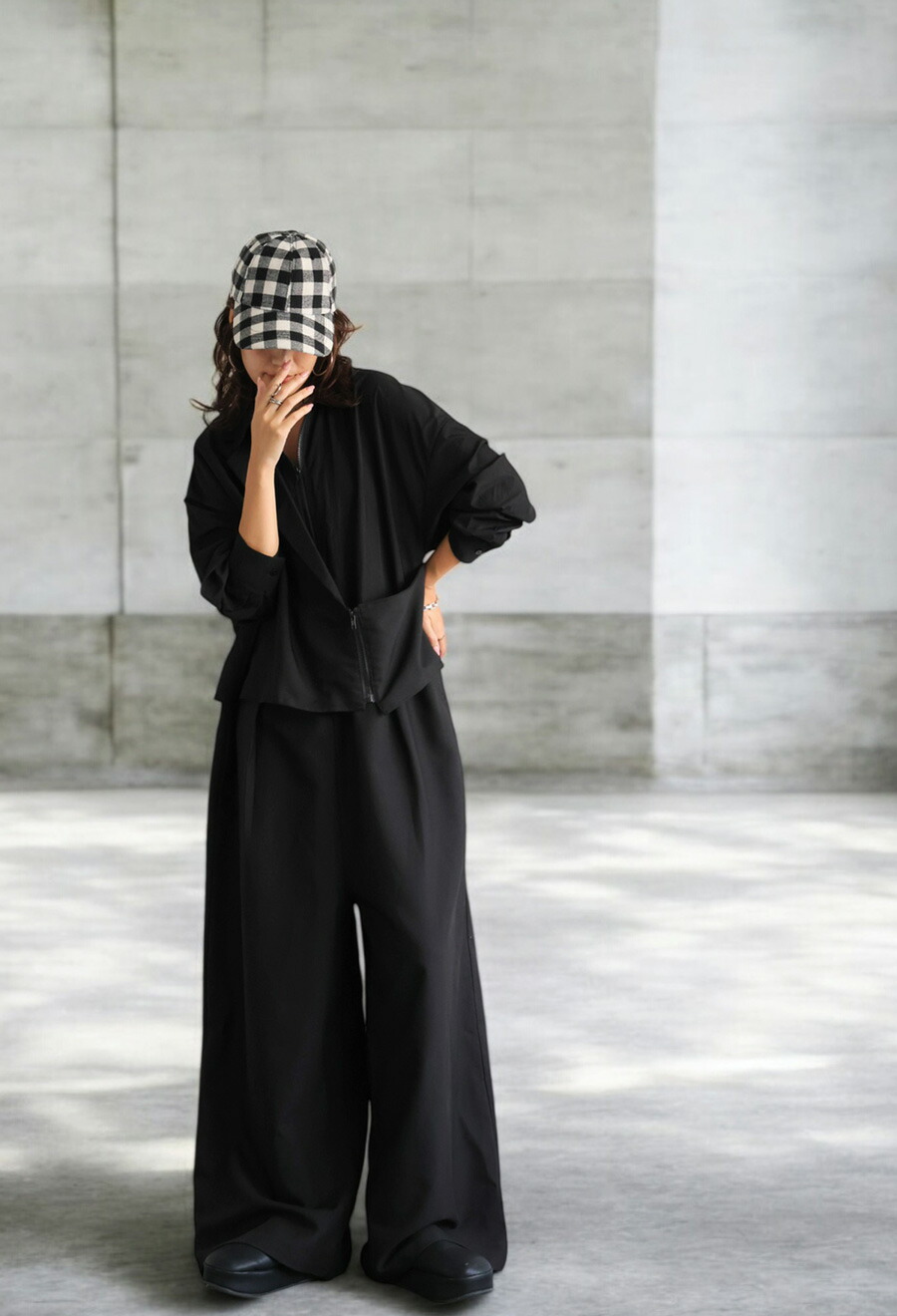 楽天市場】アシメ デザイン オールインワン レディース 長袖 送料無料