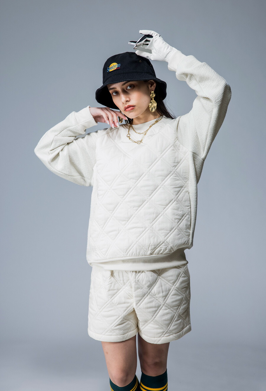 楽天市場】ANTIQUA GOLF×STCH キルトショートパンツ レディース 送料