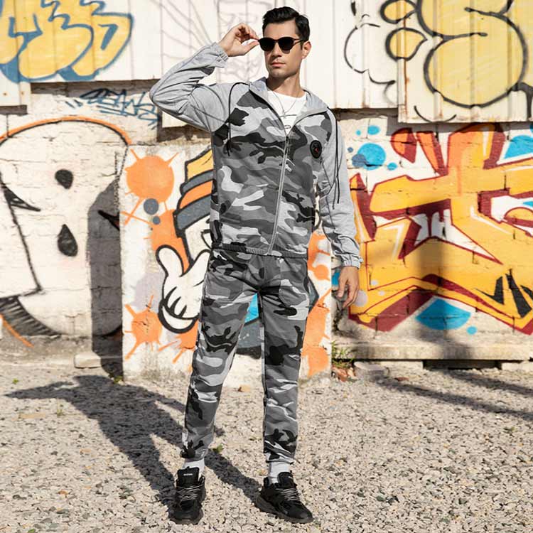 楽天市場】 迷彩柄 メンズ セットアップ 長袖 上下 大きいサイズ