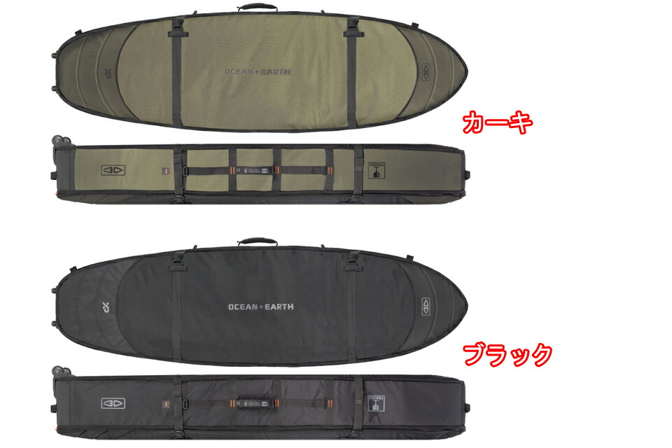 楽天市場】OCEAN&EARTH HYPA FISH/SHORT TRAVEL COVER WHEEL 3 BOARD