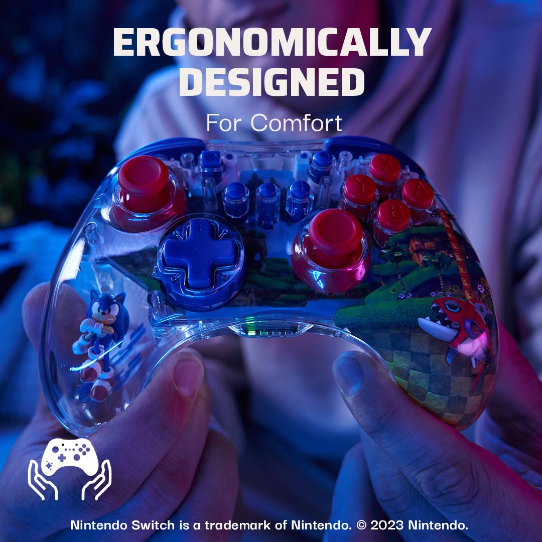 楽天市場】【並行輸入品】 任天堂 スイッチ ソニック ワイヤレス プロ