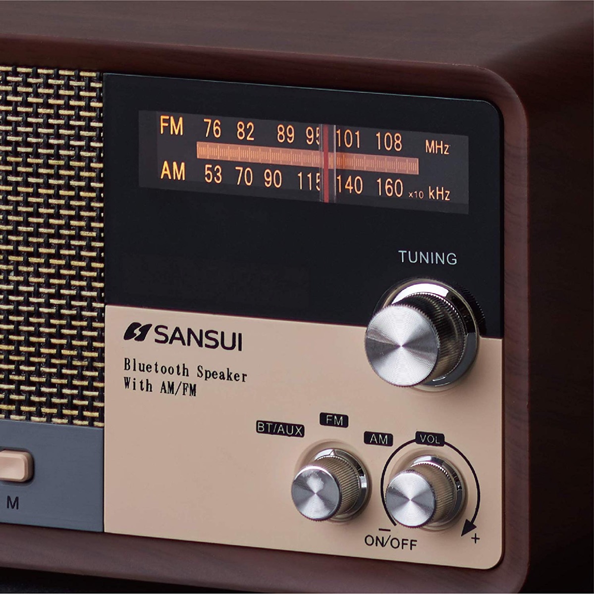 楽天市場】SANSUI サンスイ MSR-1 BK AM FM ラジオ スピーカー