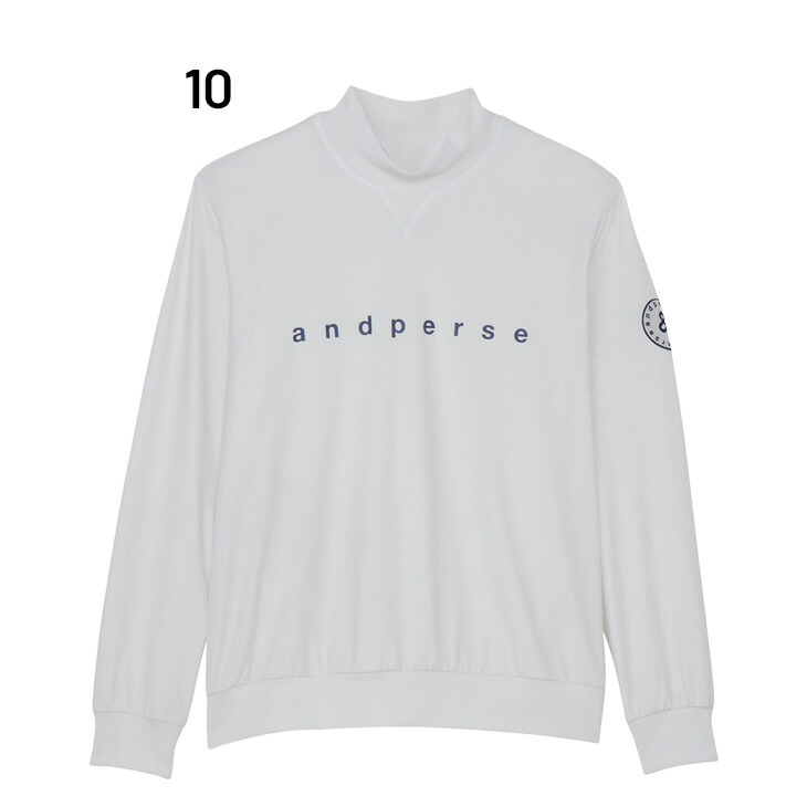 楽天市場】送料無料 アンパスィ 長袖 モックネックシャツ メンズ