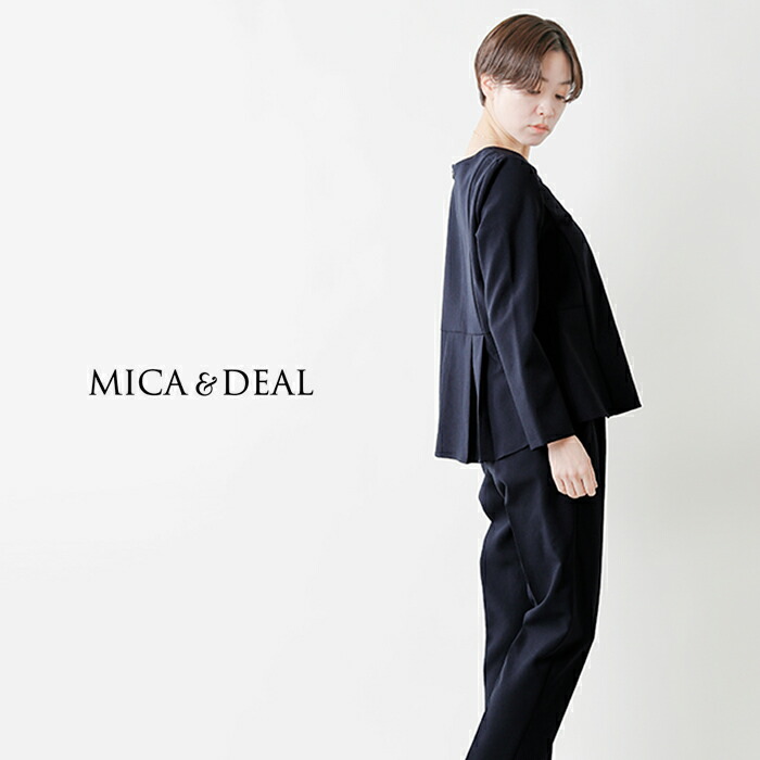 楽天市場】MICA&DEAL マイカアンドディール バックプリーツ