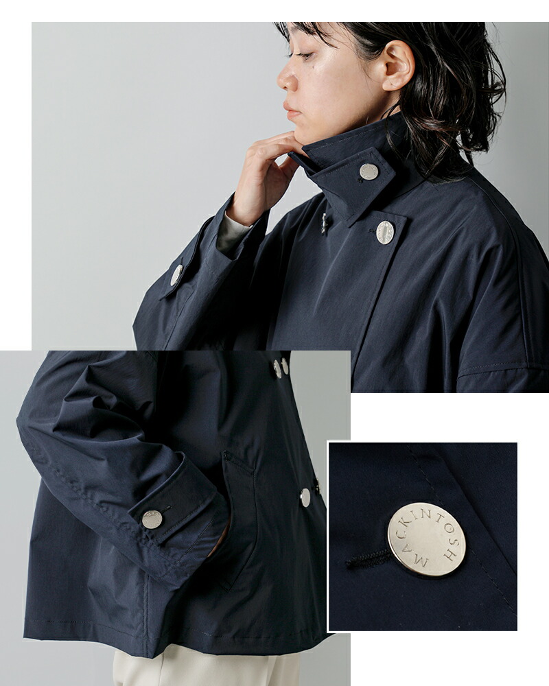 楽天市場】MACKINTOSH マッキントッシュ 撥水 ハンビー ダブルショート