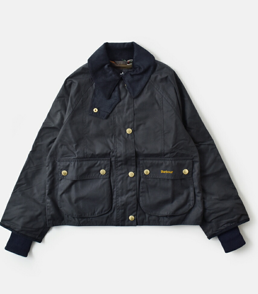 楽天市場】Barbour バブアー クロップド ビードネル ワックス