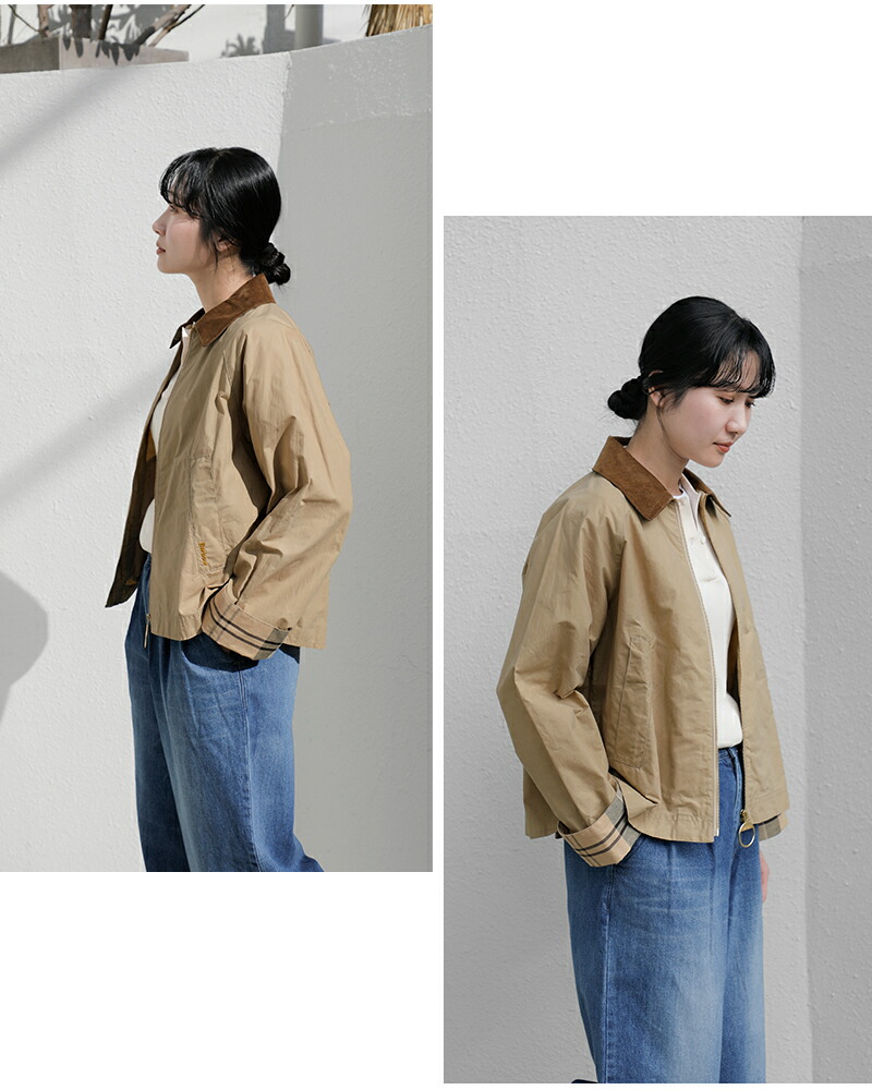 楽天市場】Barbour バブアー カトリン コットン カジュアル ジャケット