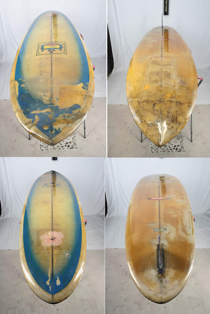 楽天市場】7'0” ビンテージ希少中古 MALIBU SURF BOARD 超レア!! 日本