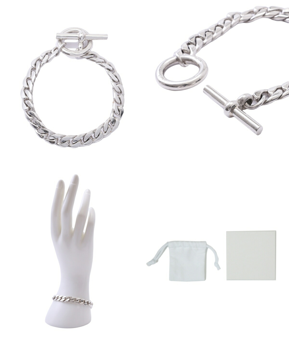 LAVERラバー LAVERラバー CENTER BIT CHAIN T BAR ブレス CENTER BIT