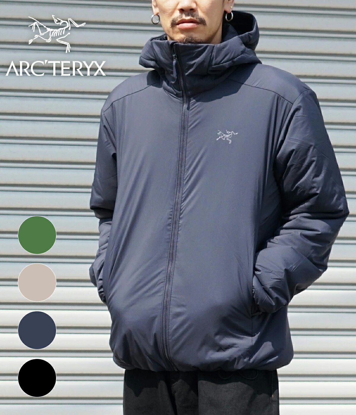 楽天市場】[送料無料]ARC'TERYX : Atom Heavyweight Hoody M / 全4色
