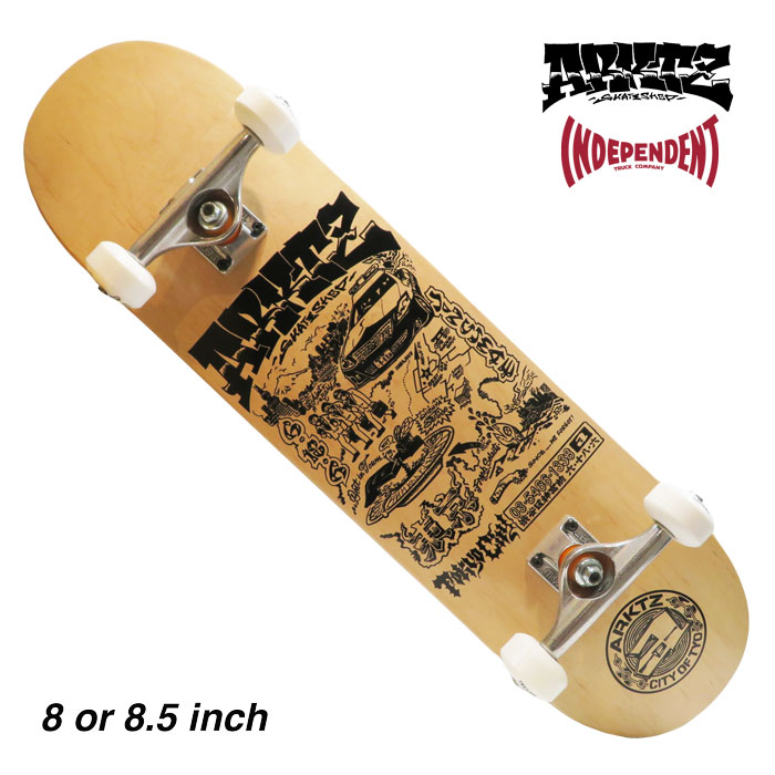 楽天市場】スケートボード デッキ 8インチ（ブランドインディペン
