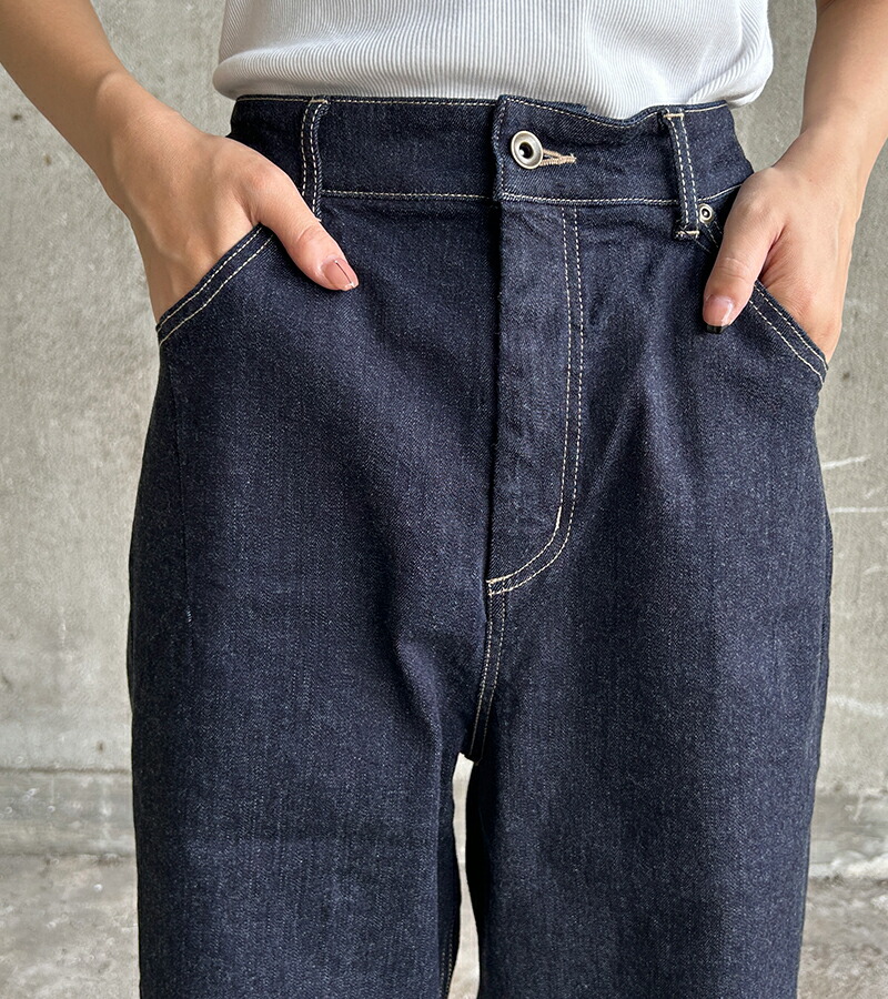 楽天市場】vent blanc ヴァンブラン ストレッチデニムワイドコクーン